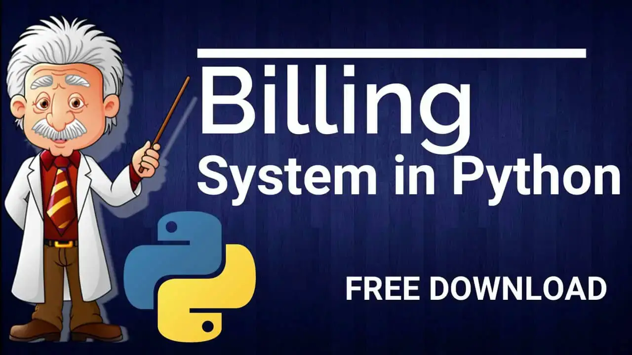 Billing System Project in Python