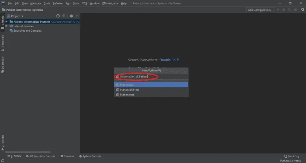 Patient Information System In Python With Source Code - Video - 2022