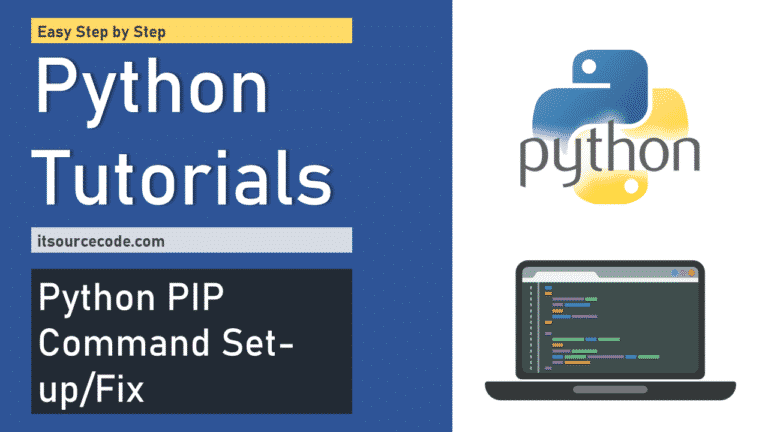 Python Pip command