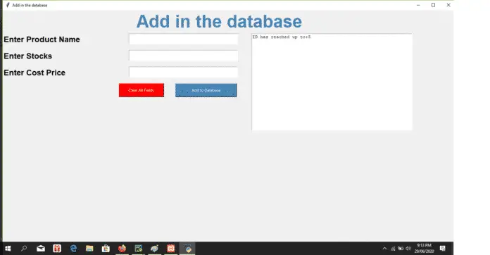 Inventory Management System Project In Python Source Code
