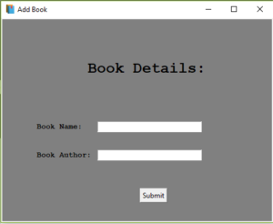 Library Management System Project In Python with Source Code