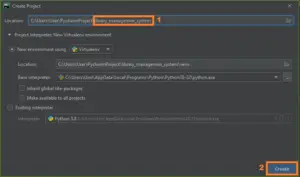 Library Management System Project In Python with Source Code