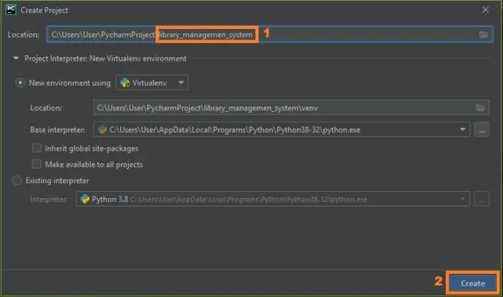 Library Management System Project In Python with Source Code image.