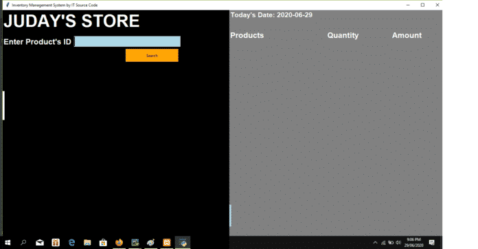 Inventory Management System in Python (Free Source 2026)