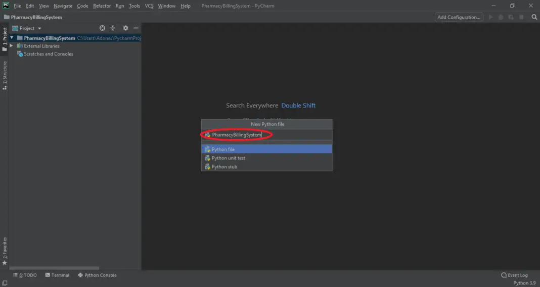 Billing System Project in Python With Source Code