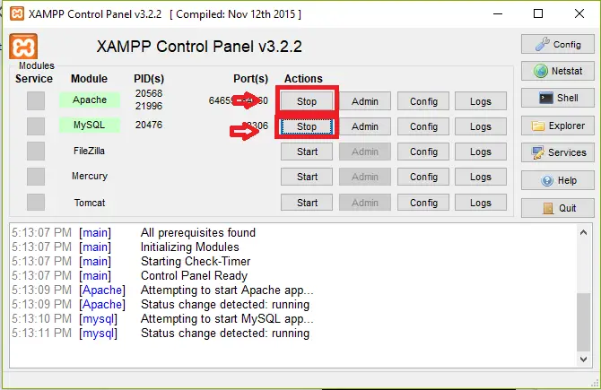 inventory management system project open xampp