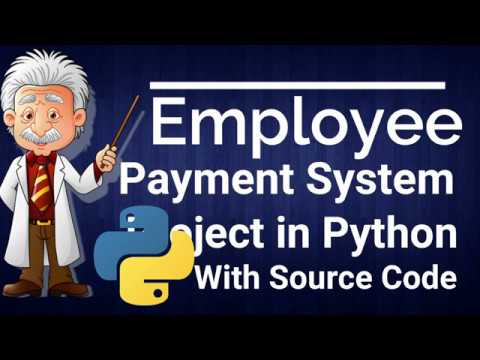 Employee Payment Management System Projects in Python