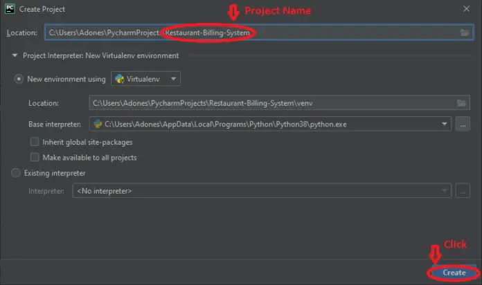 Restaurant Billing System Project in Python With Source Code
