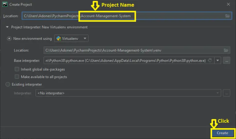 Account Management System in Python with Source Code (2026)