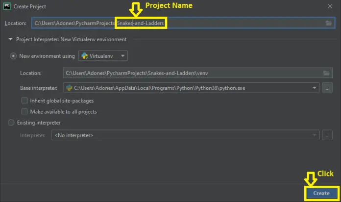 Snakes and Ladders Game in Python with Source Code