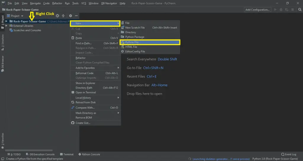 Rock Paper Scissors Code in Python with Source Code - 2022