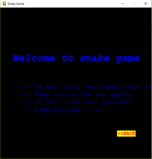 Snake-Game-In-Python-Code-Second-Output