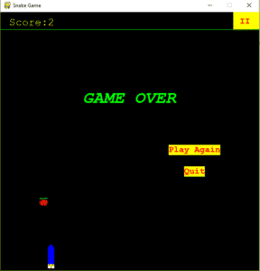 Snake Game In Python Code Free Download