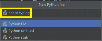 Speed Typing Test Python Project File Name