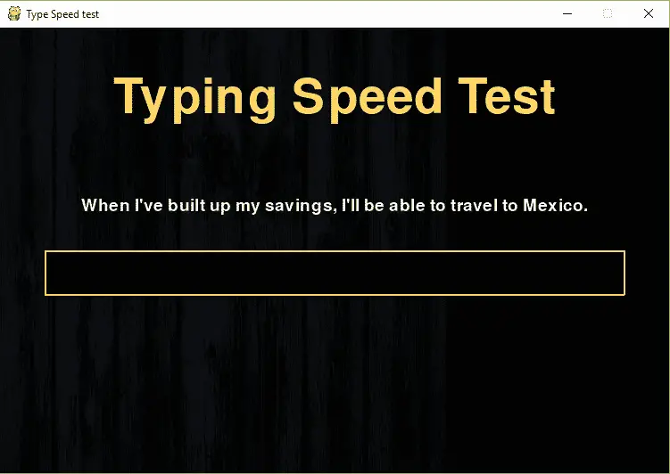 Speed-Typing-Test-Python-Project