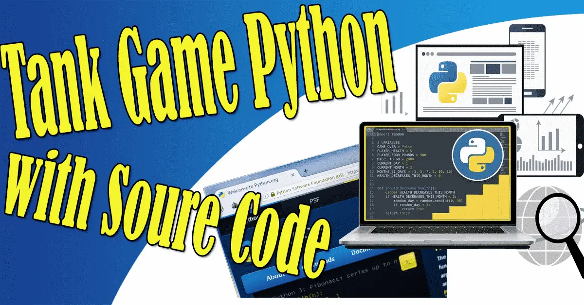 Tank Game Python with Source Code