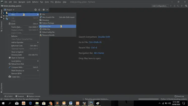 Ticket Booking System In Python With Source Code