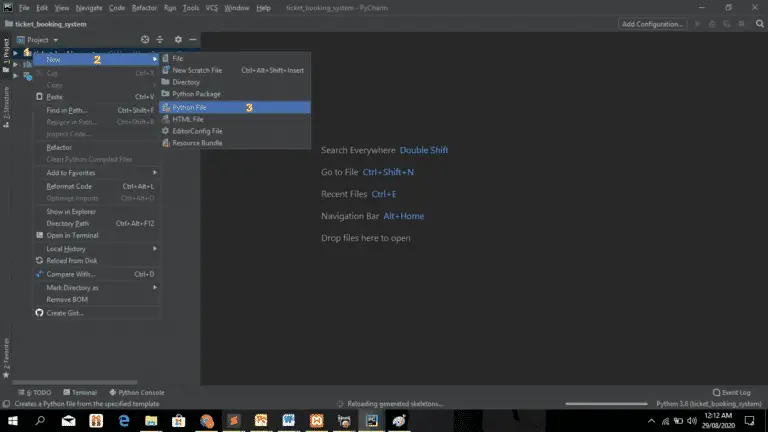 Ticket Booking System In Python With Source Code