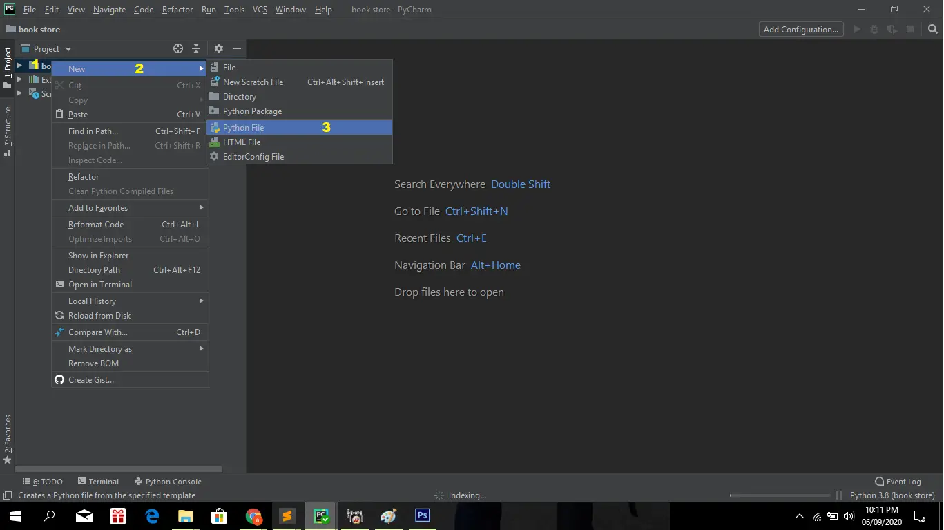 Book Store Management System Python Project File