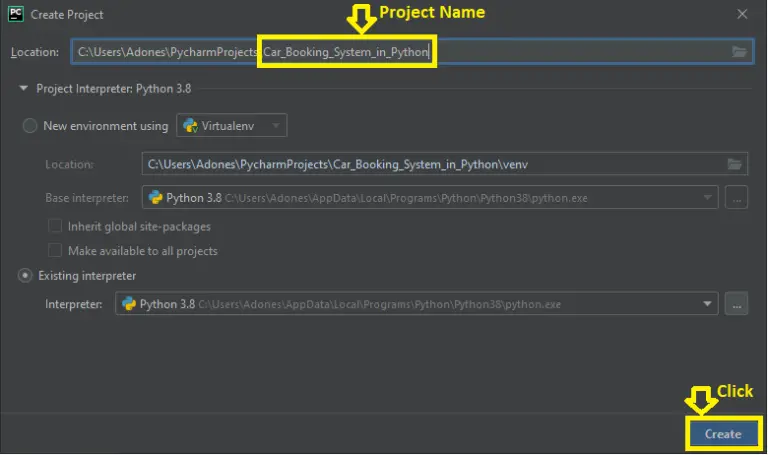 Car Booking System In Python With Source Code - Video - 2022