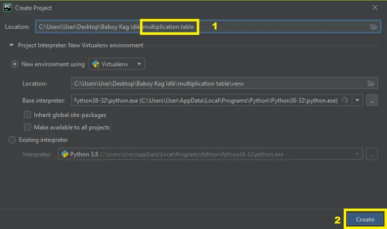 Multiplication Table In Python With Source Code | Video