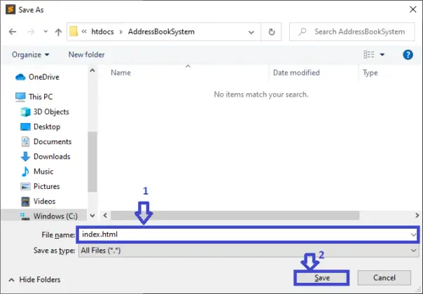 Address Book Project in JavaScript with Source Code - Video
