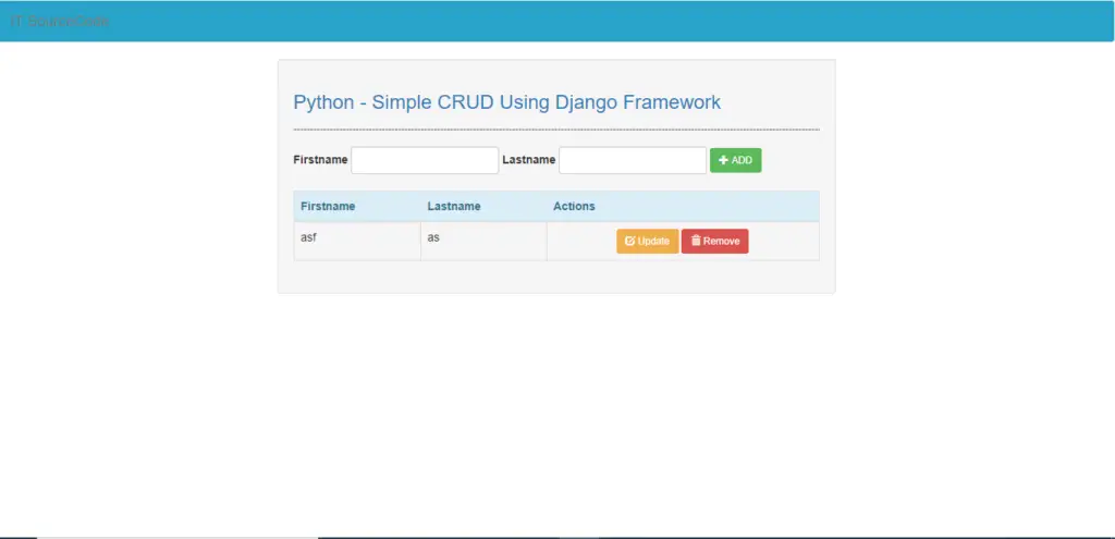 Django Crud App With Source Code 6953