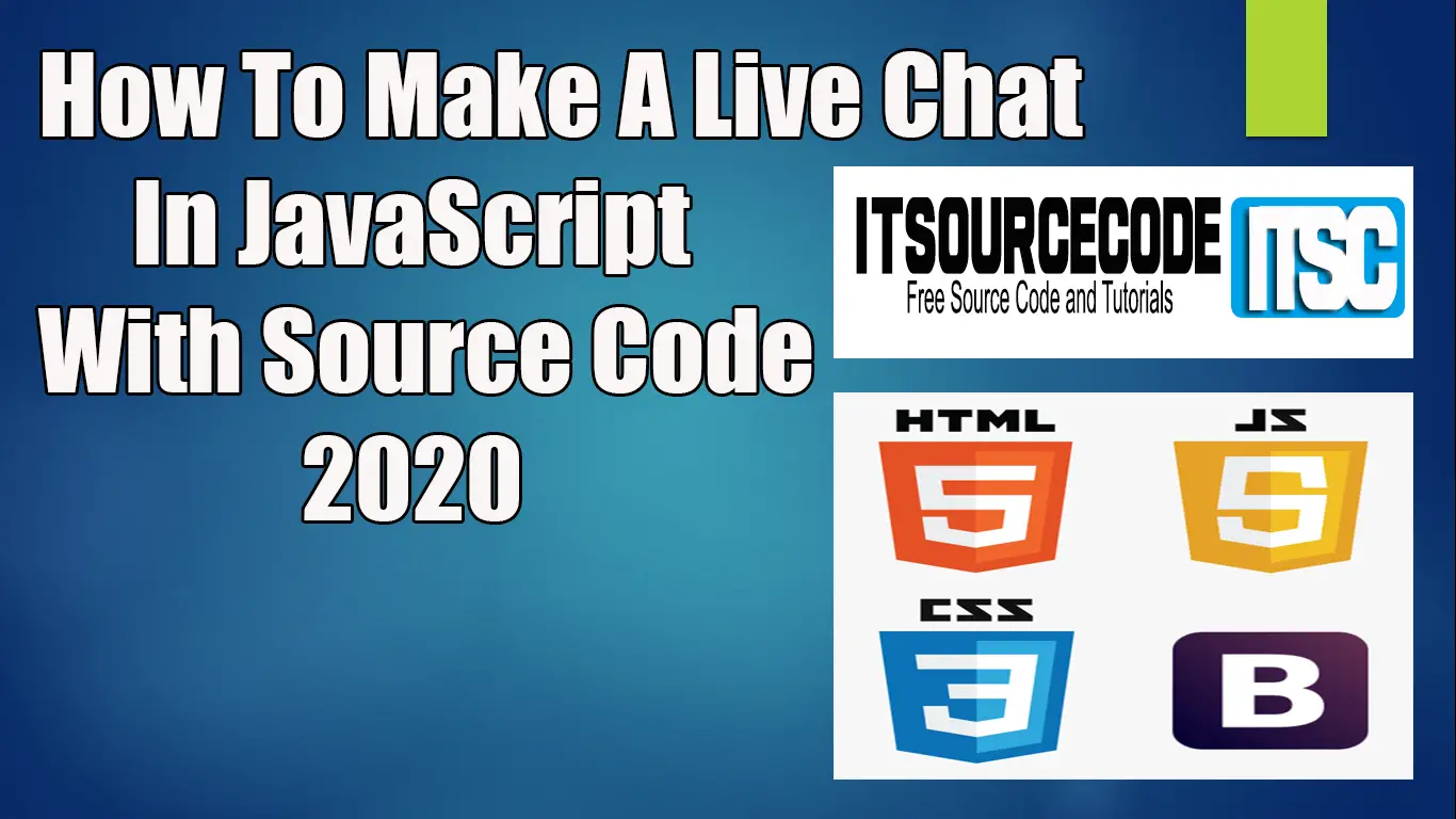 How To Make A Live Chat In JavaScript