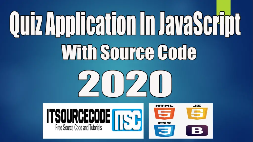 JavaScript Quiz Source Code