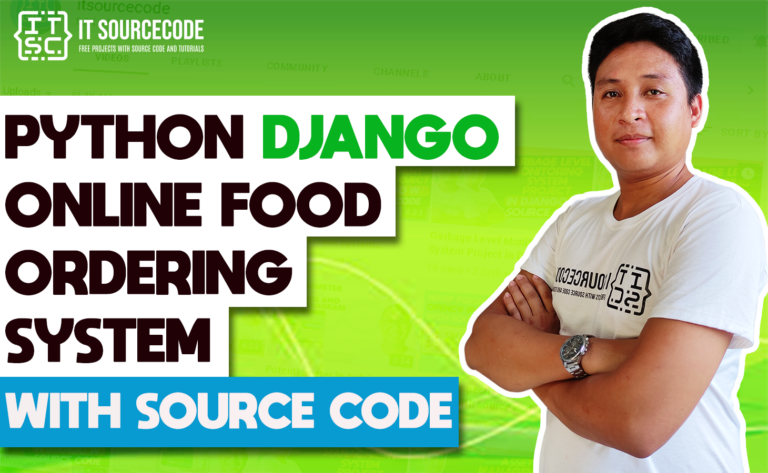 Python Django Online Food Ordering System