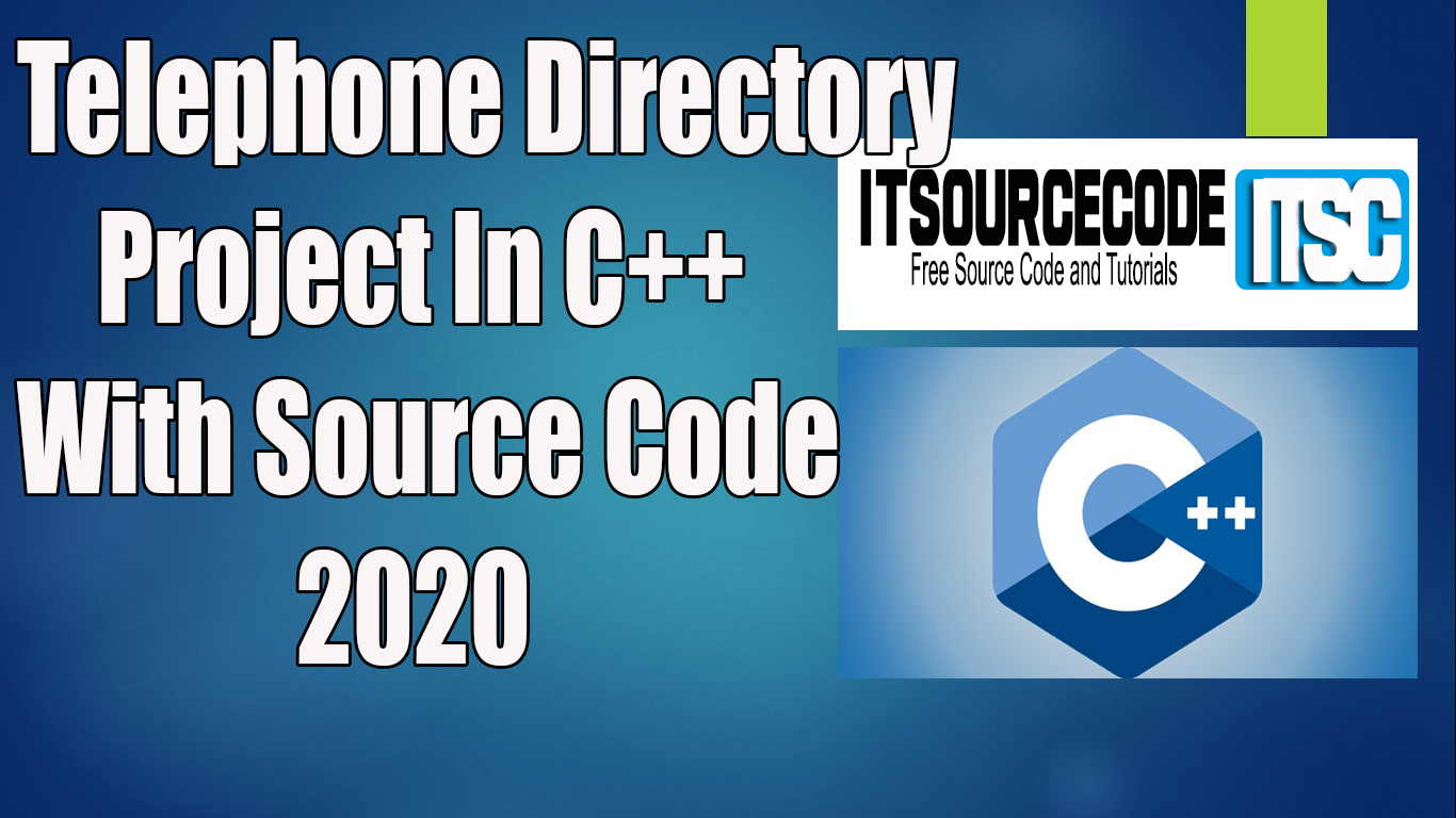 Telephone Directory Project In C++