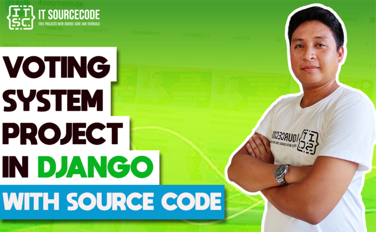 Voting System Project in Django with Source Code