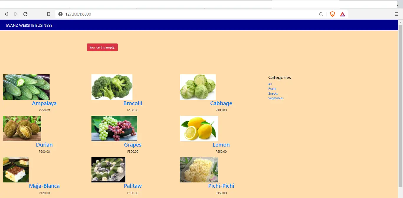E-Commerce Website using Django with Source Code