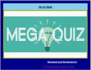 Django Quiz App with Source Code - Itsourcecode.com