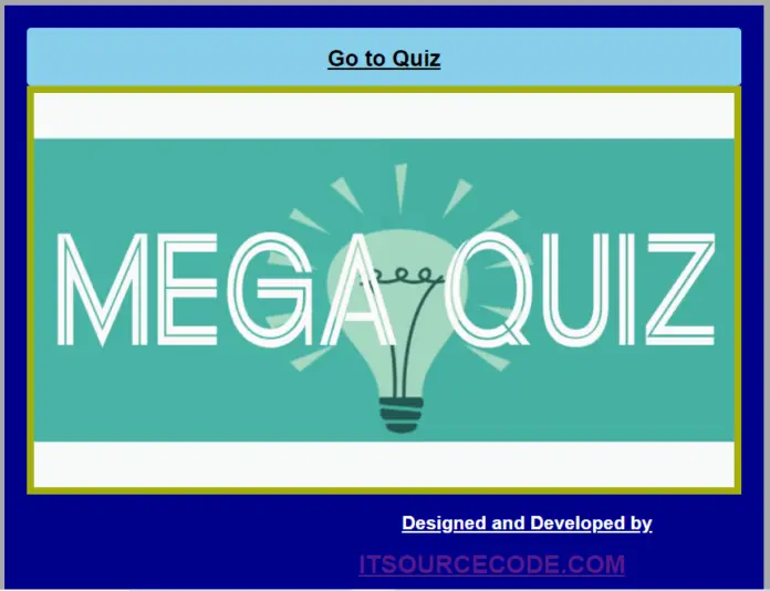 Django Quiz App with Source Code - Itsourcecode.com