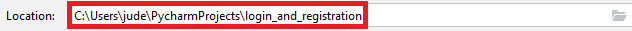 login and registration location