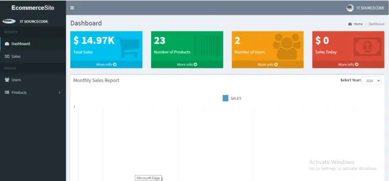 E-Commerce Website In PHP With Source Code