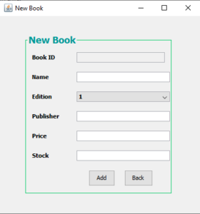 book store management system project in java with source code
