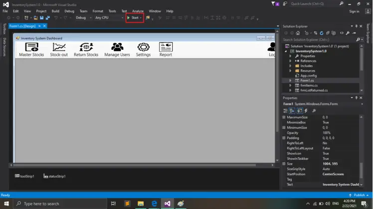 Code Source School Inventory C# Inventory Management System with Source Code (2026)