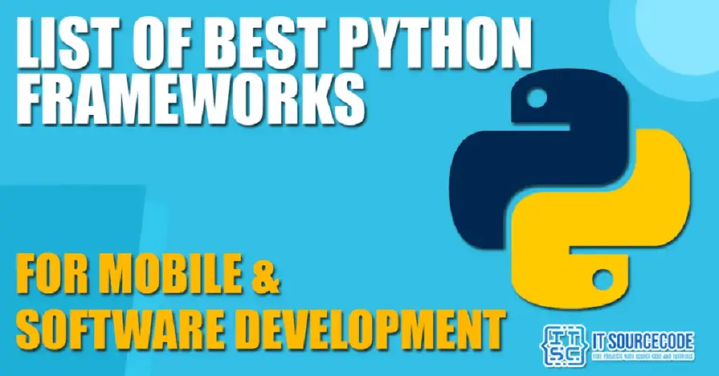 List of Best Python Frameworks