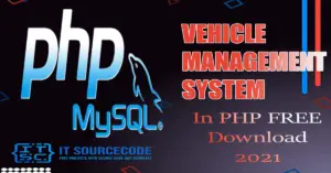 Vehicle Management System Project in Php with Source Code