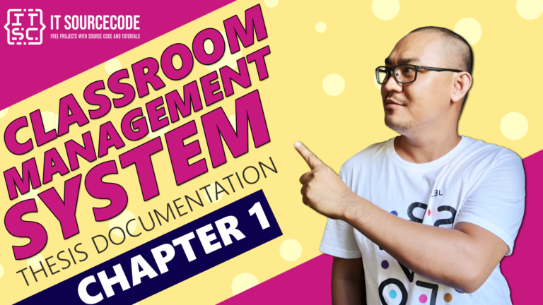 Classroom Management System Thesis Documentation Chapter 1