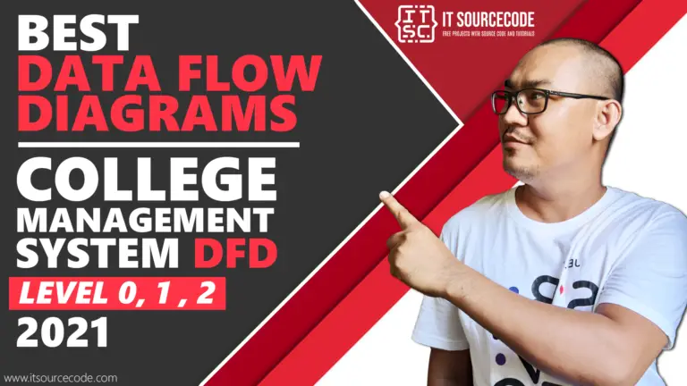 College Management System DFD Level 0, 1 and 2 | Itsourcecode.com