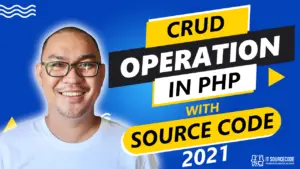 CRUD Operation in PHP with Source Code 2021
