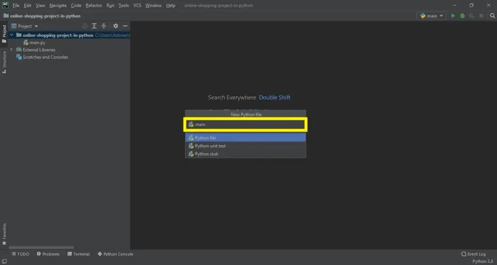 Online Shopping System Project in Python with Source Code - Video 2022