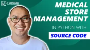 Medical Store Management System Project in Python with Source Code