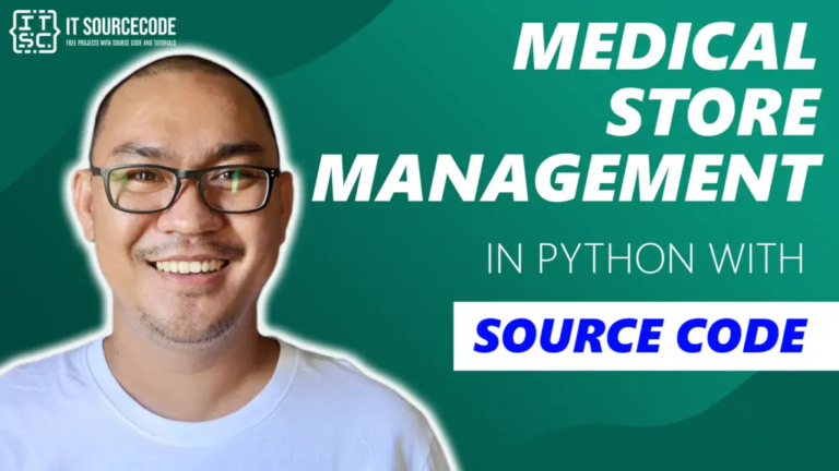 Medical Store Management System Project In Python 1 768x432 