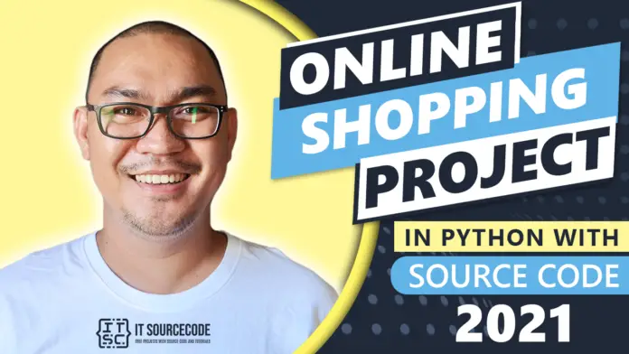 Online Shopping System Project in Python with Source Code - Video 2022 image.