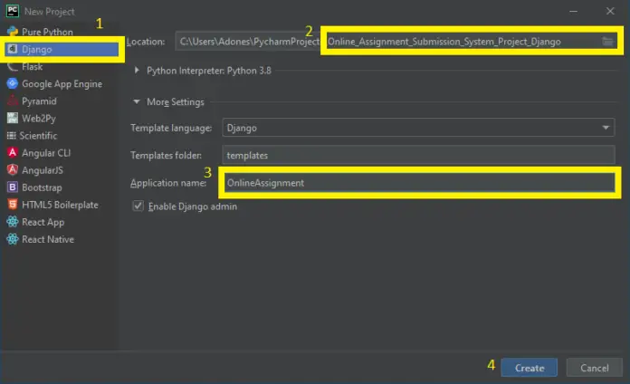 Online Assignment Submission System in Django Source Code