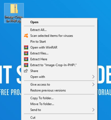 Image Crop in PHP with Source Code - Itsourcecode.com